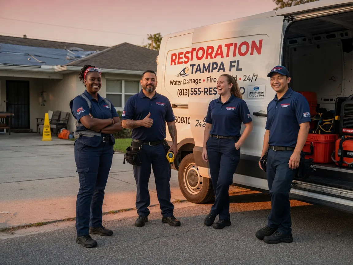 Water Damage Restoration company in Muscatine, IA