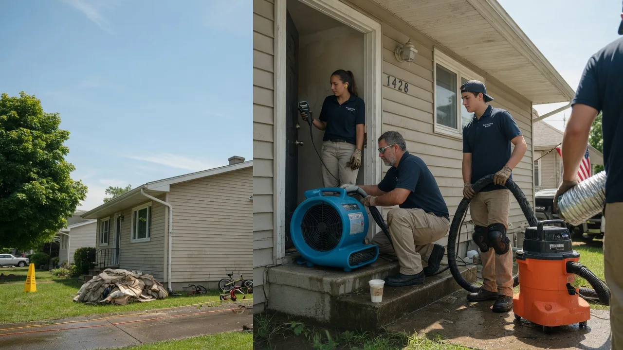 Water Damage Restoration in Muscatine, IA near me